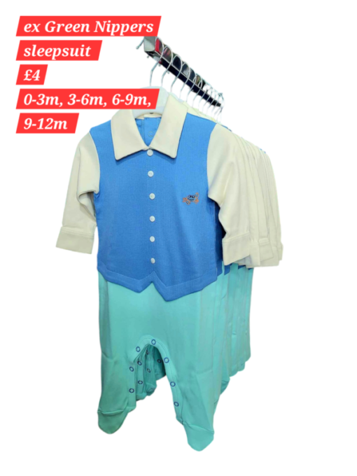 (112) Baby boy's all in one (0-3m, 3-6m, 6-9m & 9-12m)